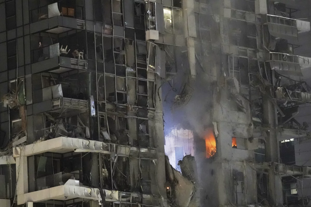Iran's strike on Israel that lead to severe damage.