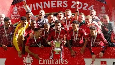Manchester United won the FA CUP in 2024.
