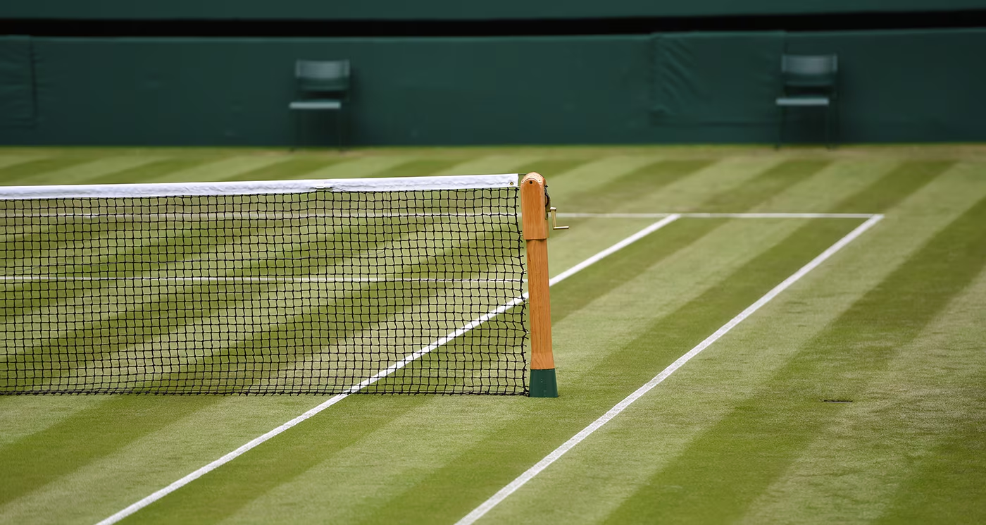 Grass Courts which makes Wimbledon different