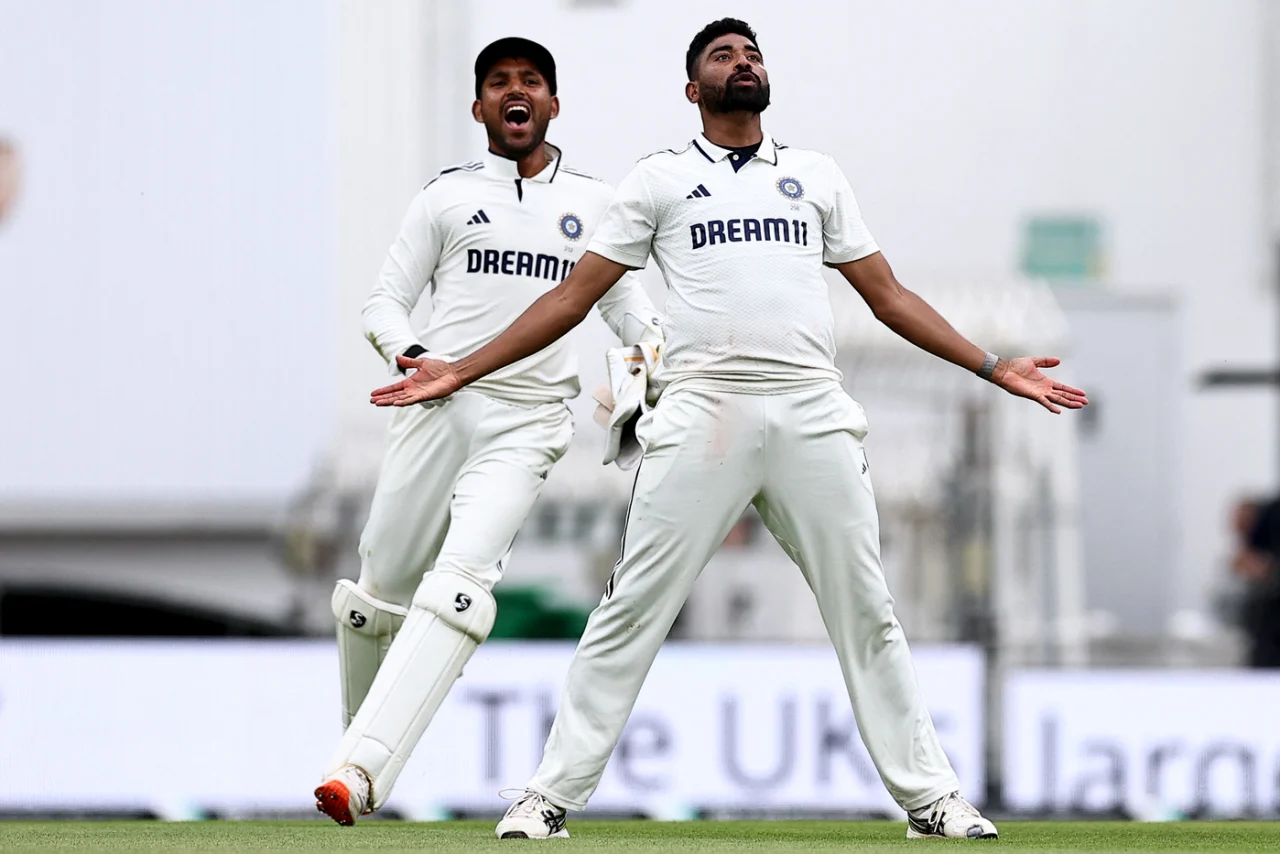 Siraj recieved player of the match in 5th Test