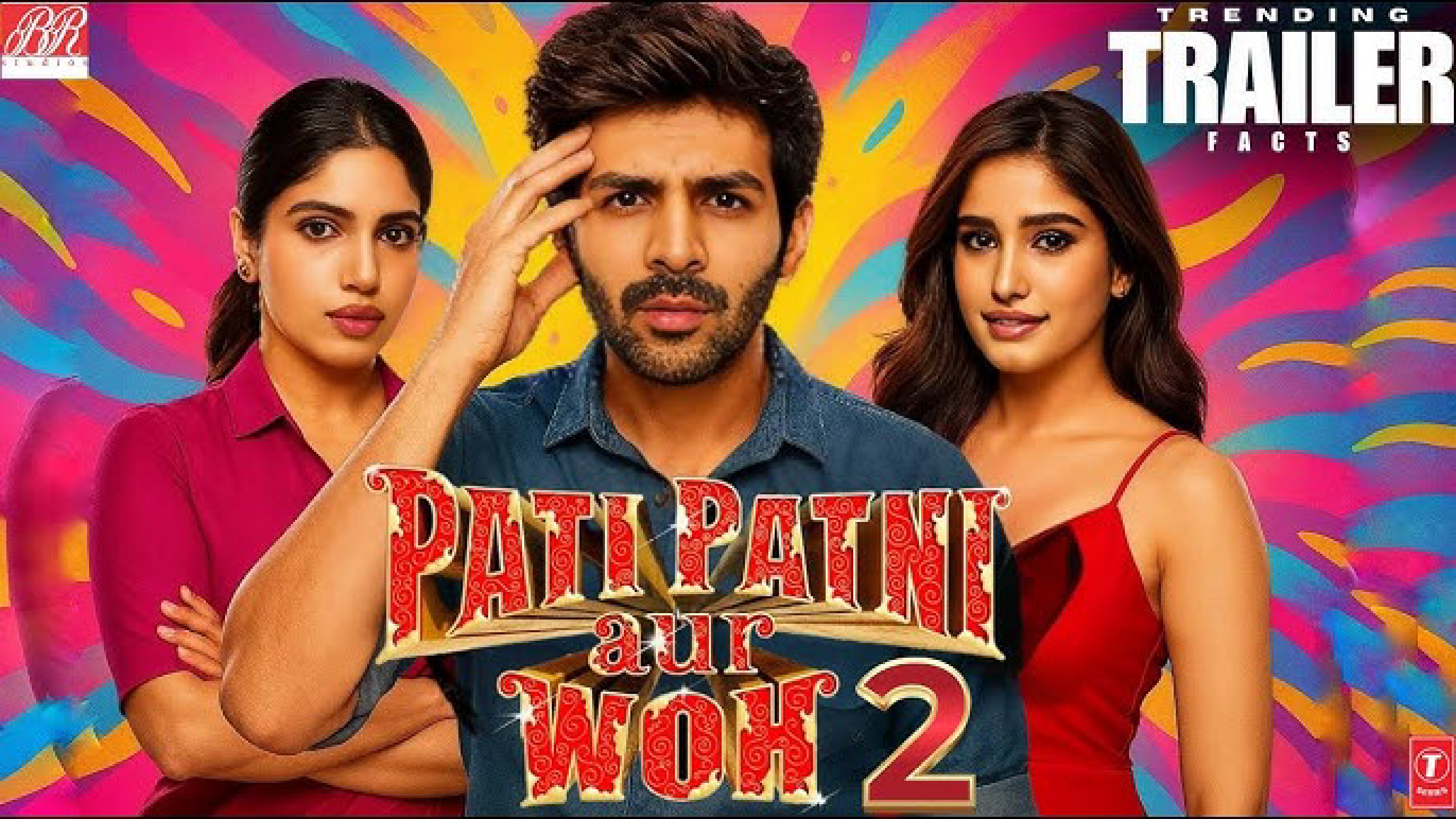 Movie poster of pati patni aur woh 2