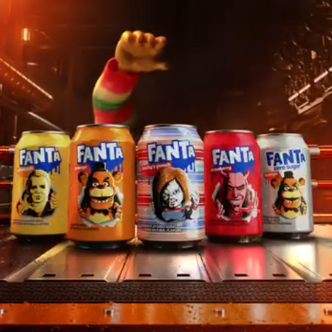 Fanta's Chucky Halloween edition, Photo by @Fanta Via Instagram