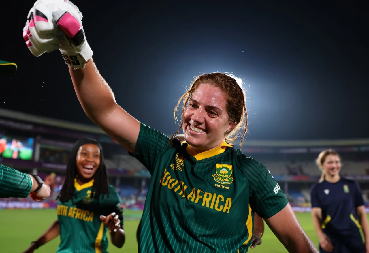A career best ODI score for Nadinr De Klerk