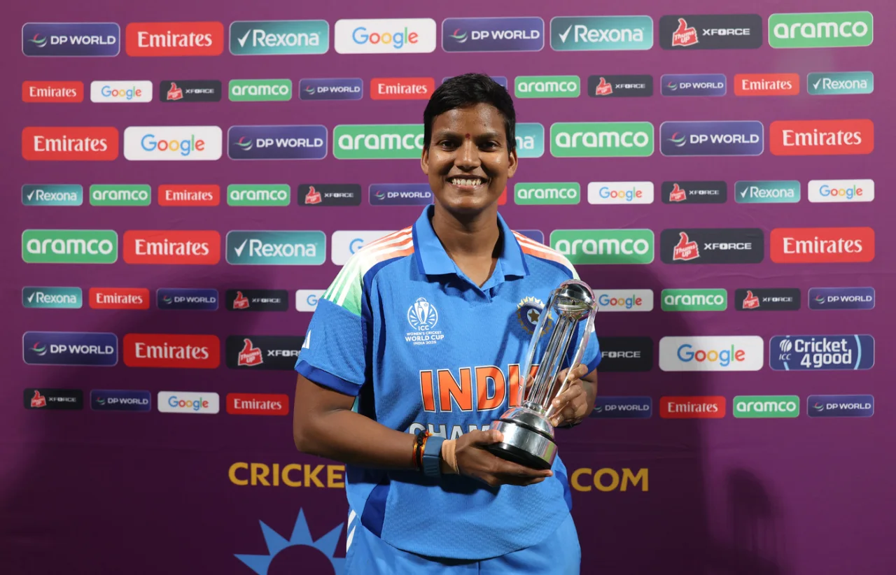 Deepti Sharma won Player of the Tournament award