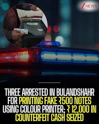 Three Accused Arrested for Printing Fake Notes