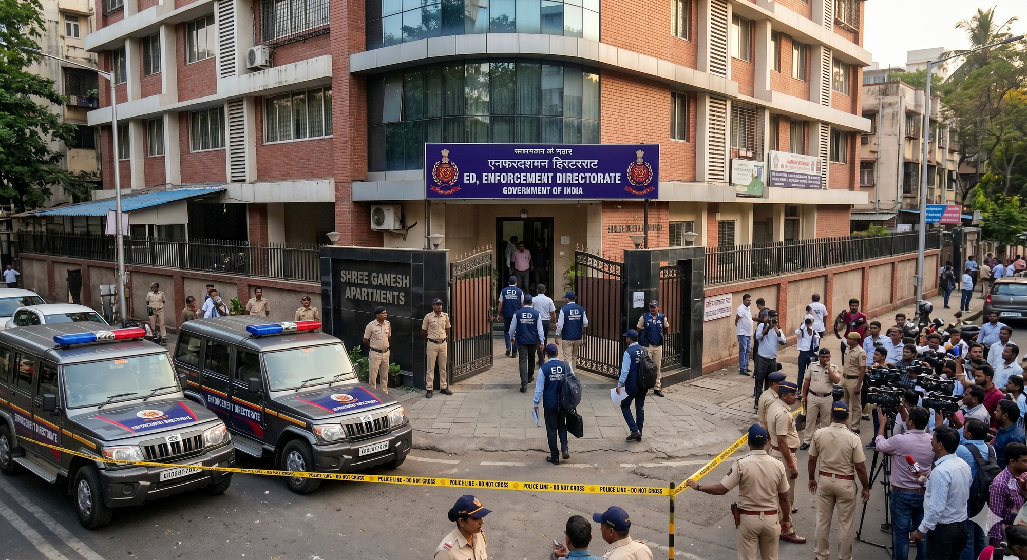 ED Raids Over Monetary Allegations Against Nashik Godman