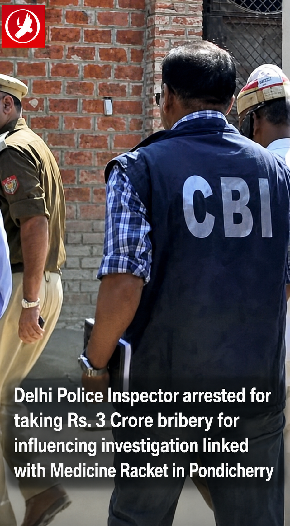 Delhi Police Inspector in Custody