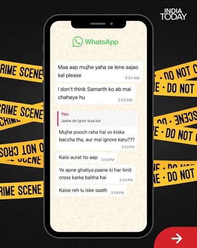 Twisha Sharma Case Chats Recovered