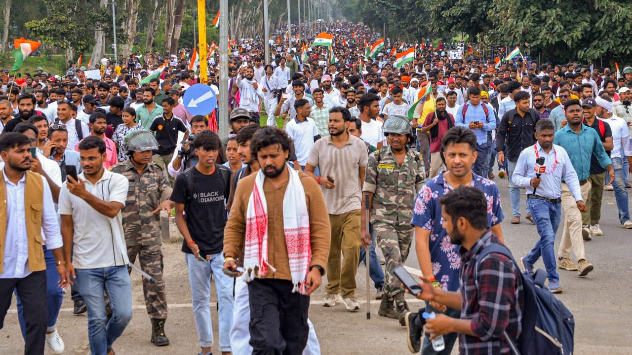 Ranchi Students Protest