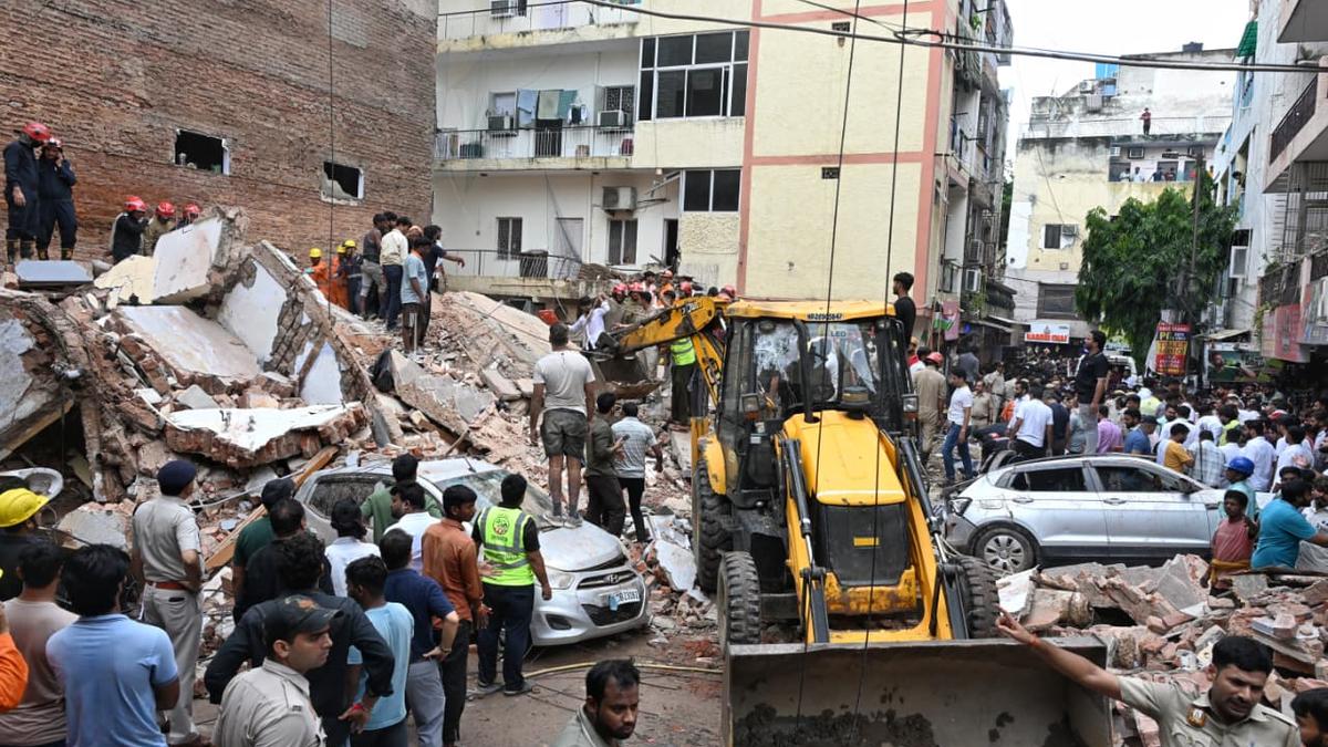 Delhi PG collapse