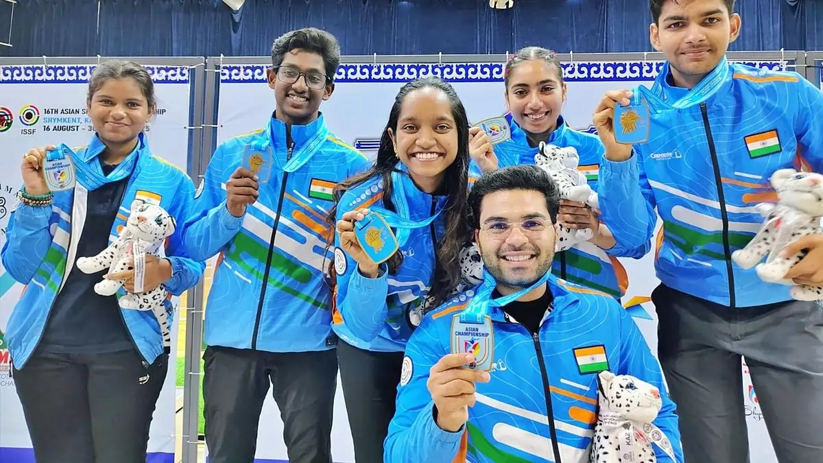 A Remarkable Run for India in the Asian Shooting Championship 2025
