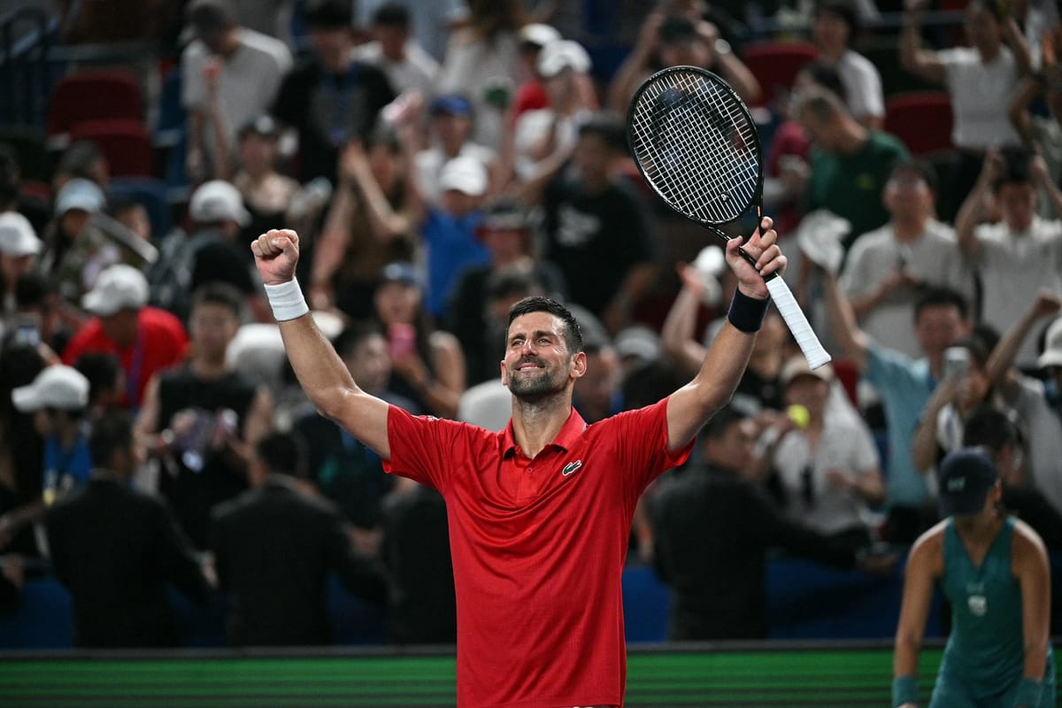 Novak Djokovic Reaches 80th Masters 1000 Semifinals at Shanghai Masters 2025