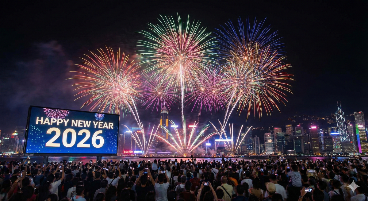 Top 5 Countries For New Year Fireworks