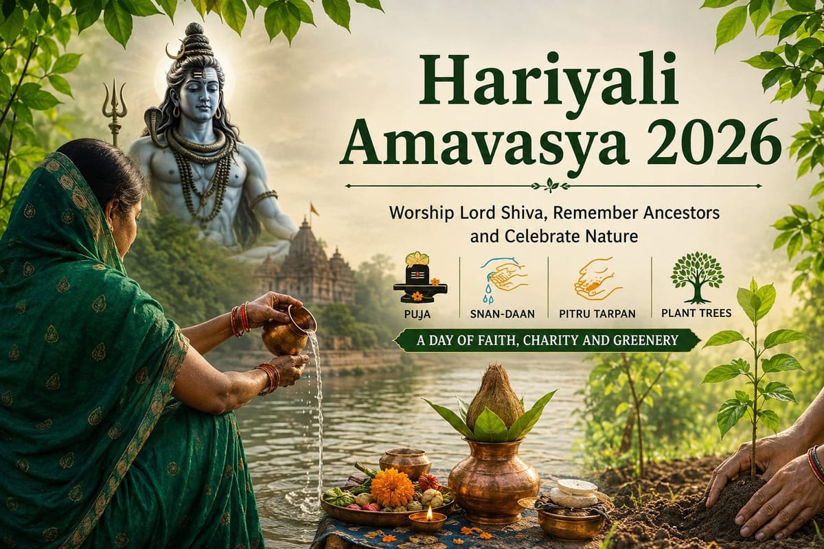 Hariyali Amavasya 2026: See Date, Right Puja Timing, Rituals And Special Significance