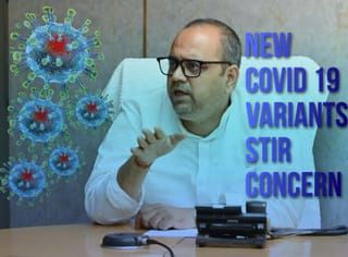 Health Minister addresses media about rising COVID-19 cases and new variants in Delhi