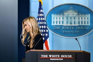 Katie Zacharia, the new White House press secretary