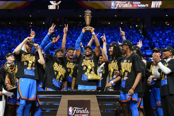 Oklahoma City Thunder win The 2025 NBA Finals