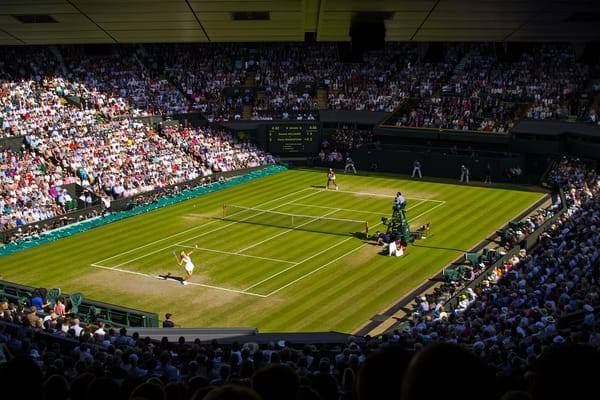 Beautiful grass court for Wimbledon Championship