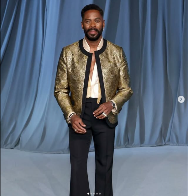 Colman Domingo attending the Academy Gala 2025, image credit : @kingofbingo via Instagram