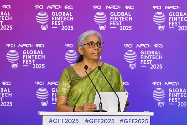 Finance Minister Nirmala Sitharaman launches  Foreign Currency Settlement System (FCSS) in GIFT city