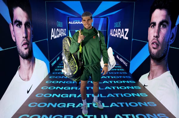 Carlos Alcaraz sealed the ATP Year-End No.1 by defeating Lorenzo Musetti at ATP Finals 2025. 