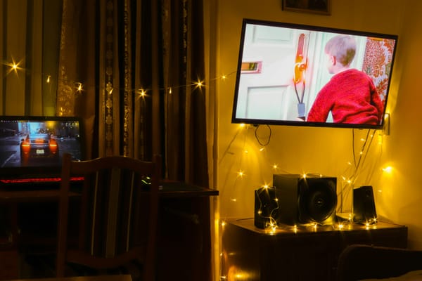 Christmas movie marathon list to light up your Holiday Season. Photo by Liubomyr Vovchak / Unsplash.
