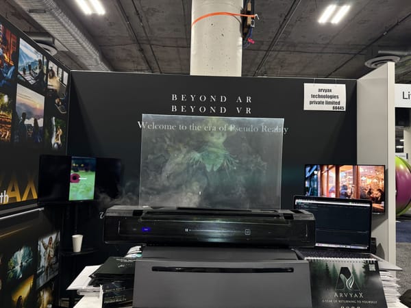 ArvyaX Presents First Ever Pseudoreality Innovation at CES 2026