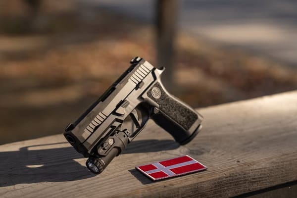 The SIG Sauer P320 pistol, adopted by the U.S. military in 2017,