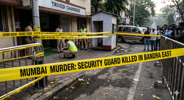 Mumbai Murder: Security Guard Killed in Bandra East
