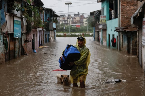 Heavy rains cause widespread flooding in Nepal