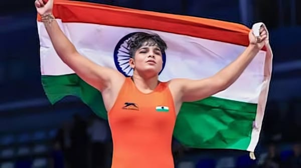 Kajal Wins Gold at U-20 World Wrestling Championship