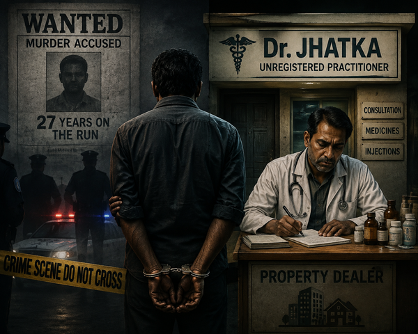 Murder Accused found living as Dr Jhatka
