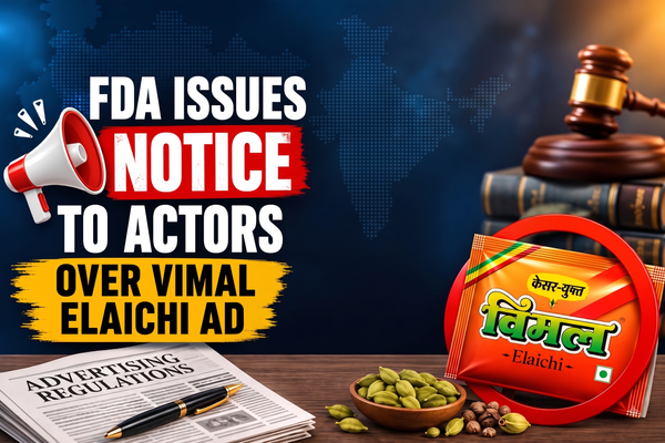 Maharashtra FDA issues Notice to Actors over Vimal Elaichi Ad 