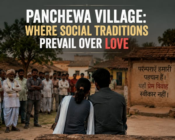 Panchewa Village: Where Social Traditions Prevail Over Love