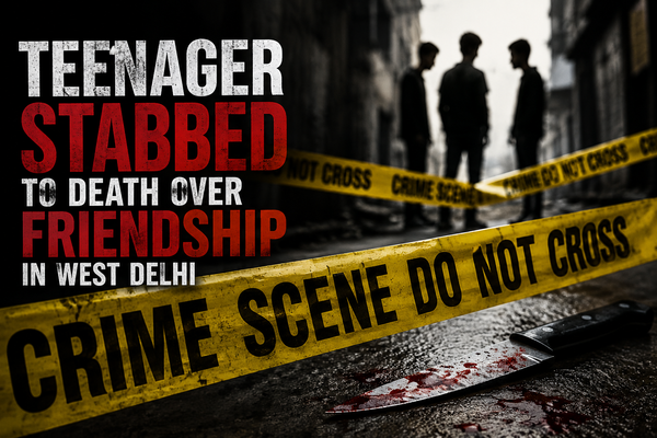 Teenager Stabbed to Death over Female Friendship in West Delhi