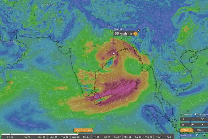 Cyclone Arnab Update